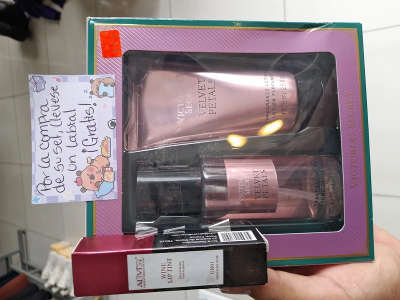 Set Fragancias Rosa VS